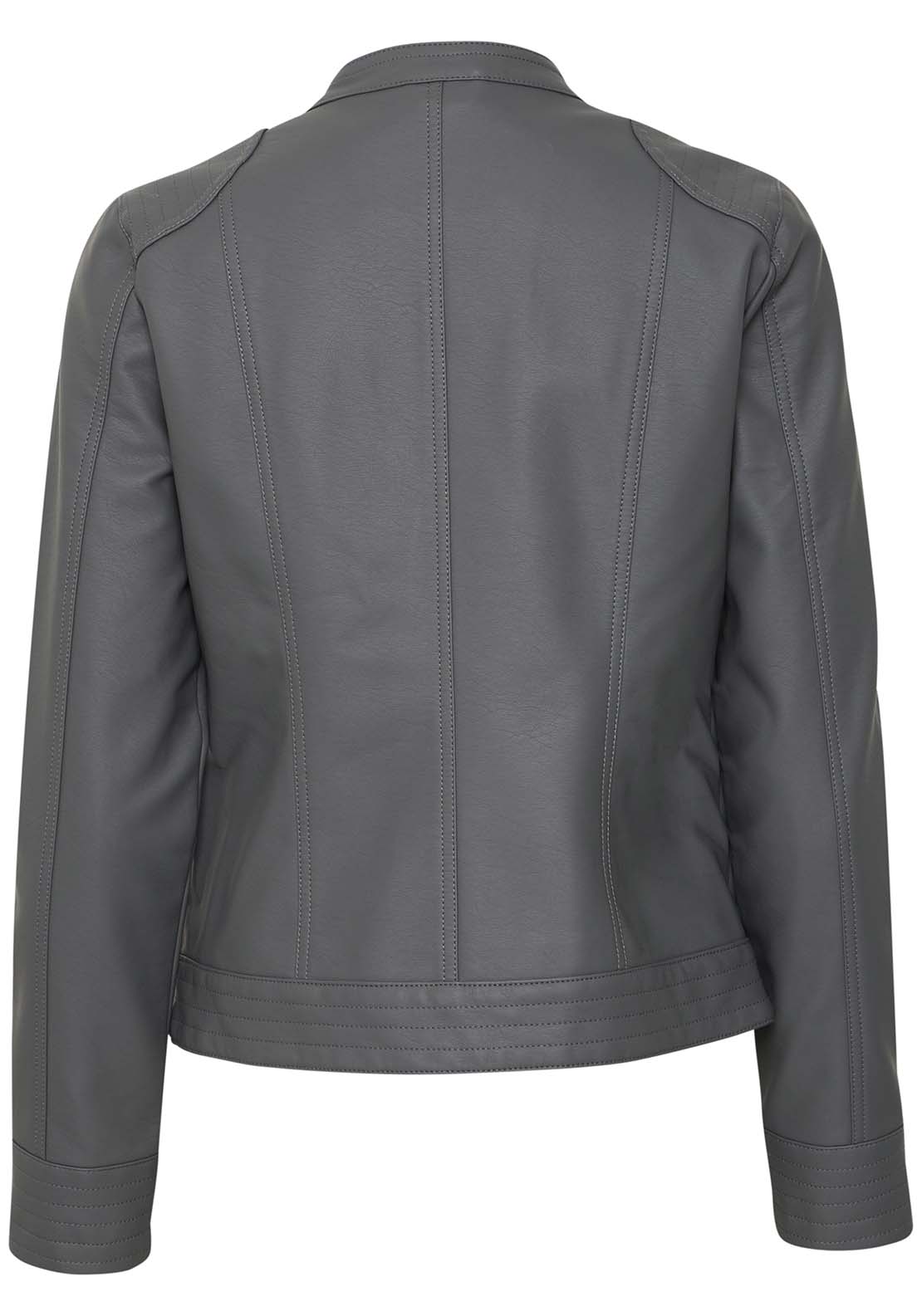 B Young Acom Long Sleeve Jacket - Asphalt 2 Shaws Department Stores