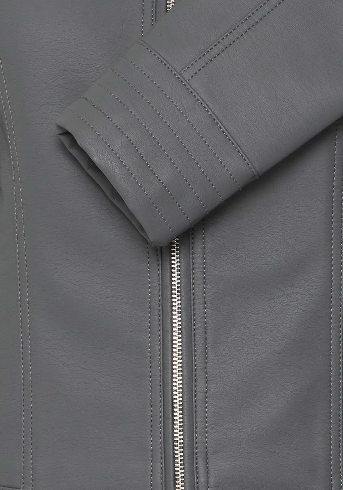 B Young Acom Long Sleeve Jacket - Asphalt 3 Shaws Department Stores