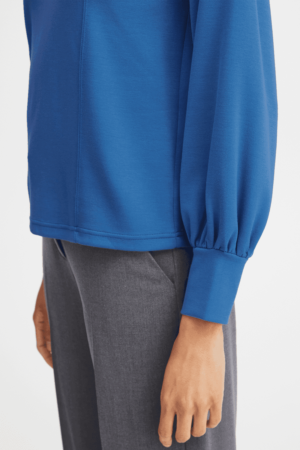 B.young Pusti O-Neck - Blue 3 Shaws Department Stores