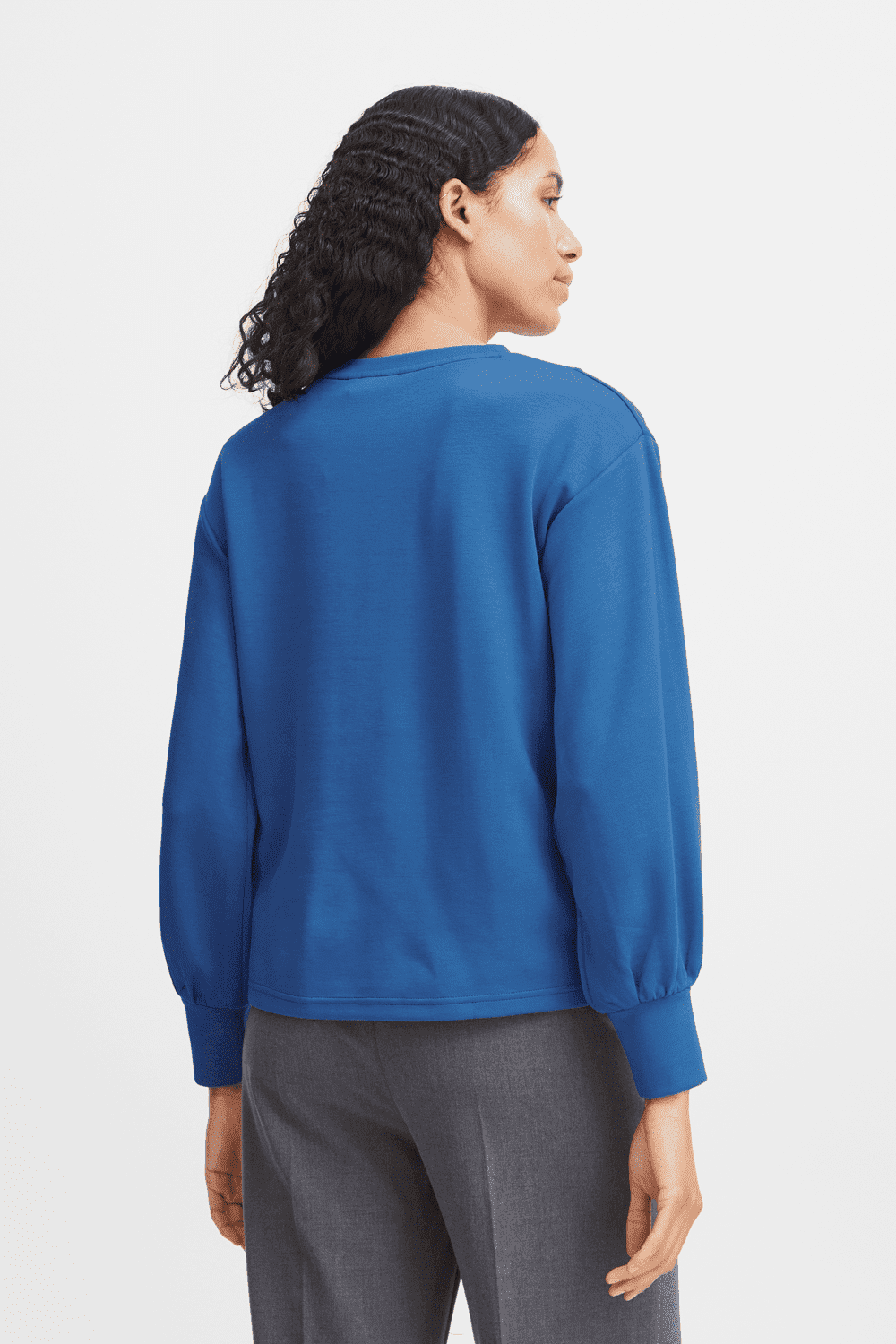 B.young Pusti O-Neck - Blue 5 Shaws Department Stores