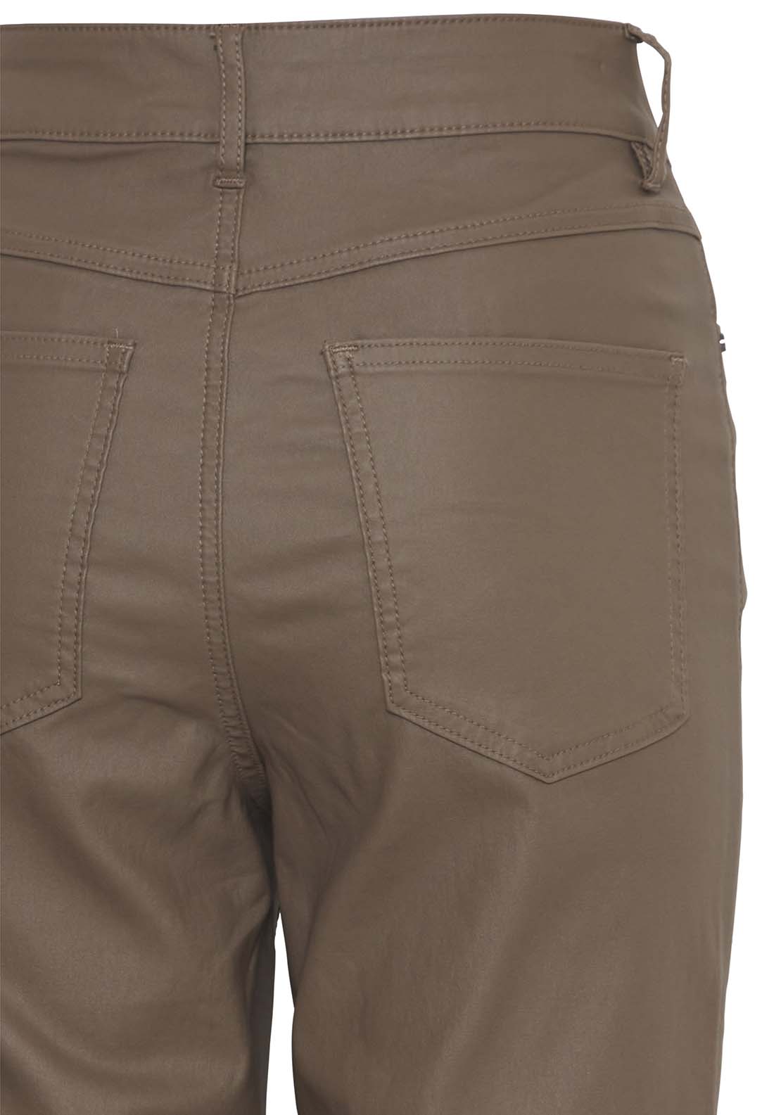 B Young Kiko Casual Trousers - Walnut 8 Shaws Department Stores