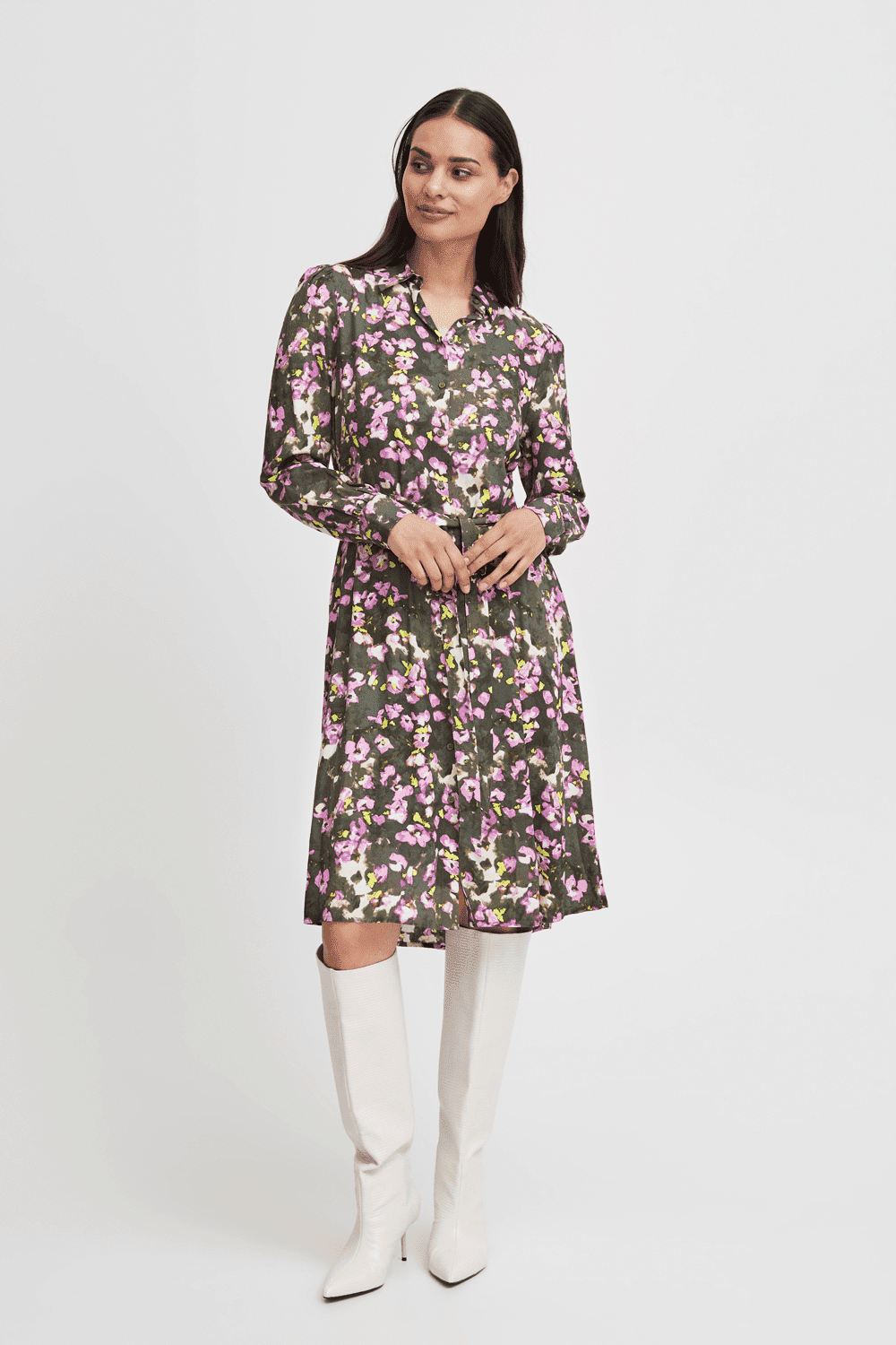 B.young Josa Shirt dress 1 Shaws Department Stores