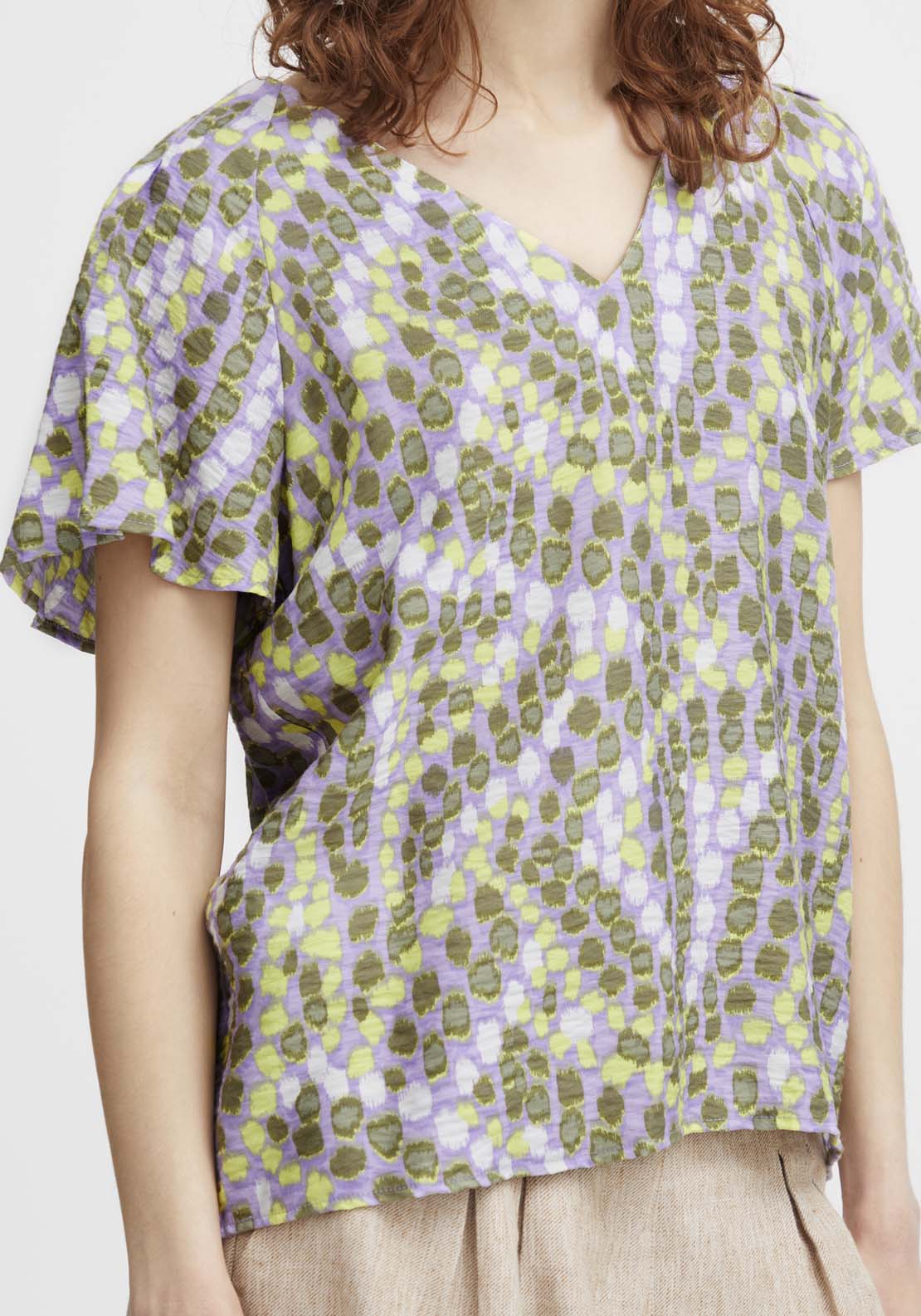 B.young Short Sleeve Blouse 3 Shaws Department Stores