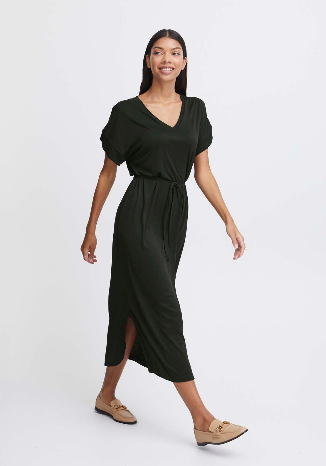 B.young Jersey Dress - Black 2 Shaws Department Stores