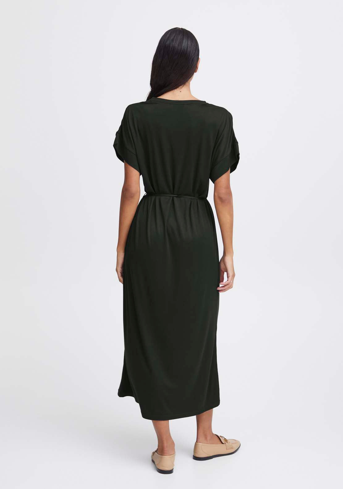 B.young Jersey Dress - Black 3 Shaws Department Stores