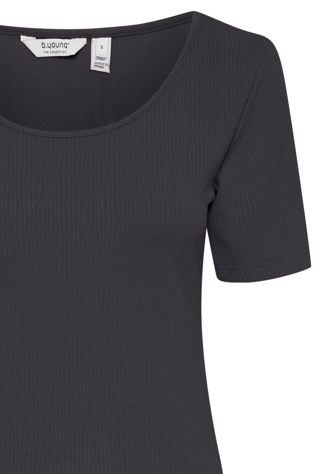 B.young Rimanila T-Shirt - Black 2 Shaws Department Stores