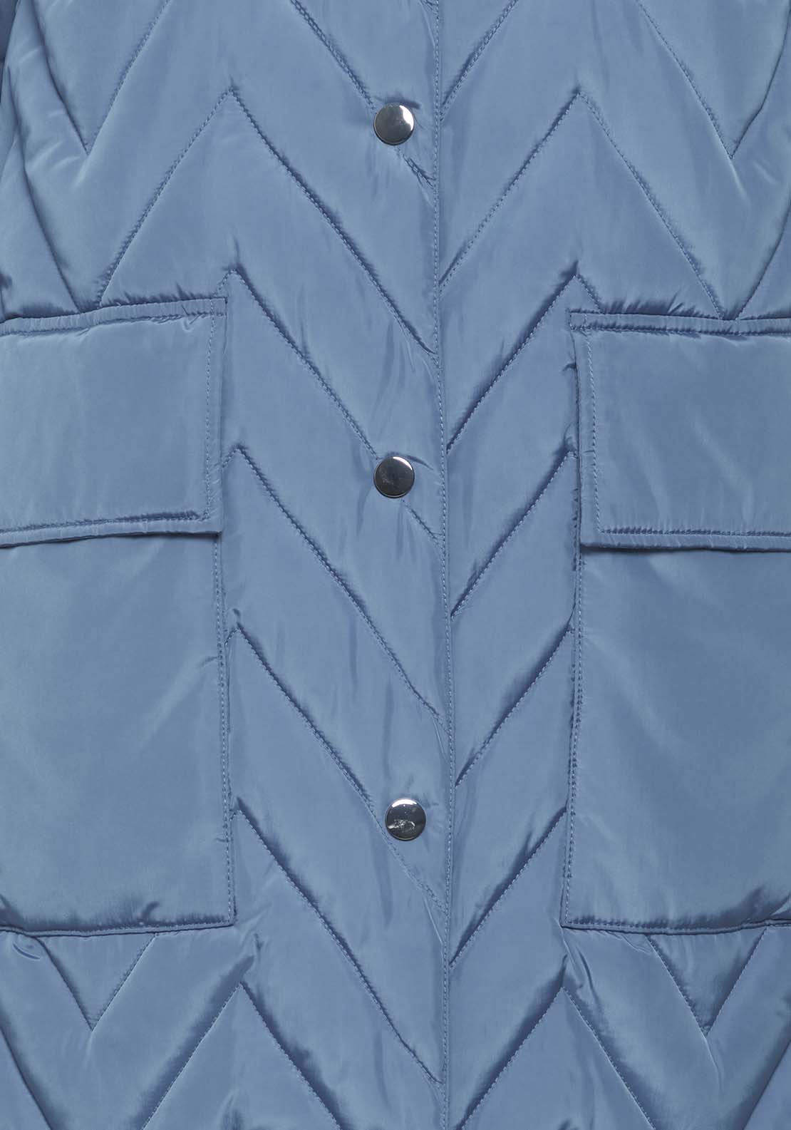 B Young Amaxa Long Sleeve Coat - Blue Horizon 7 Shaws Department Stores