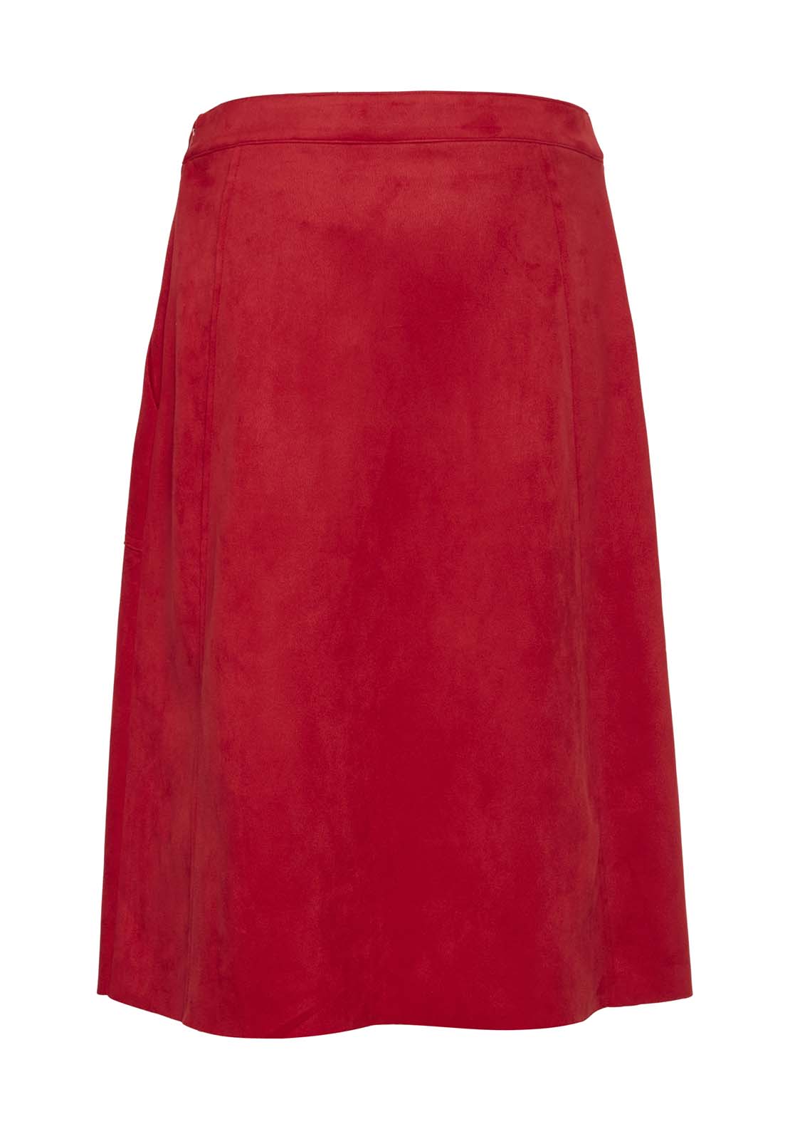 B Young Tomira Midi Skirt - Scarlet Sage 1 Shaws Department Stores