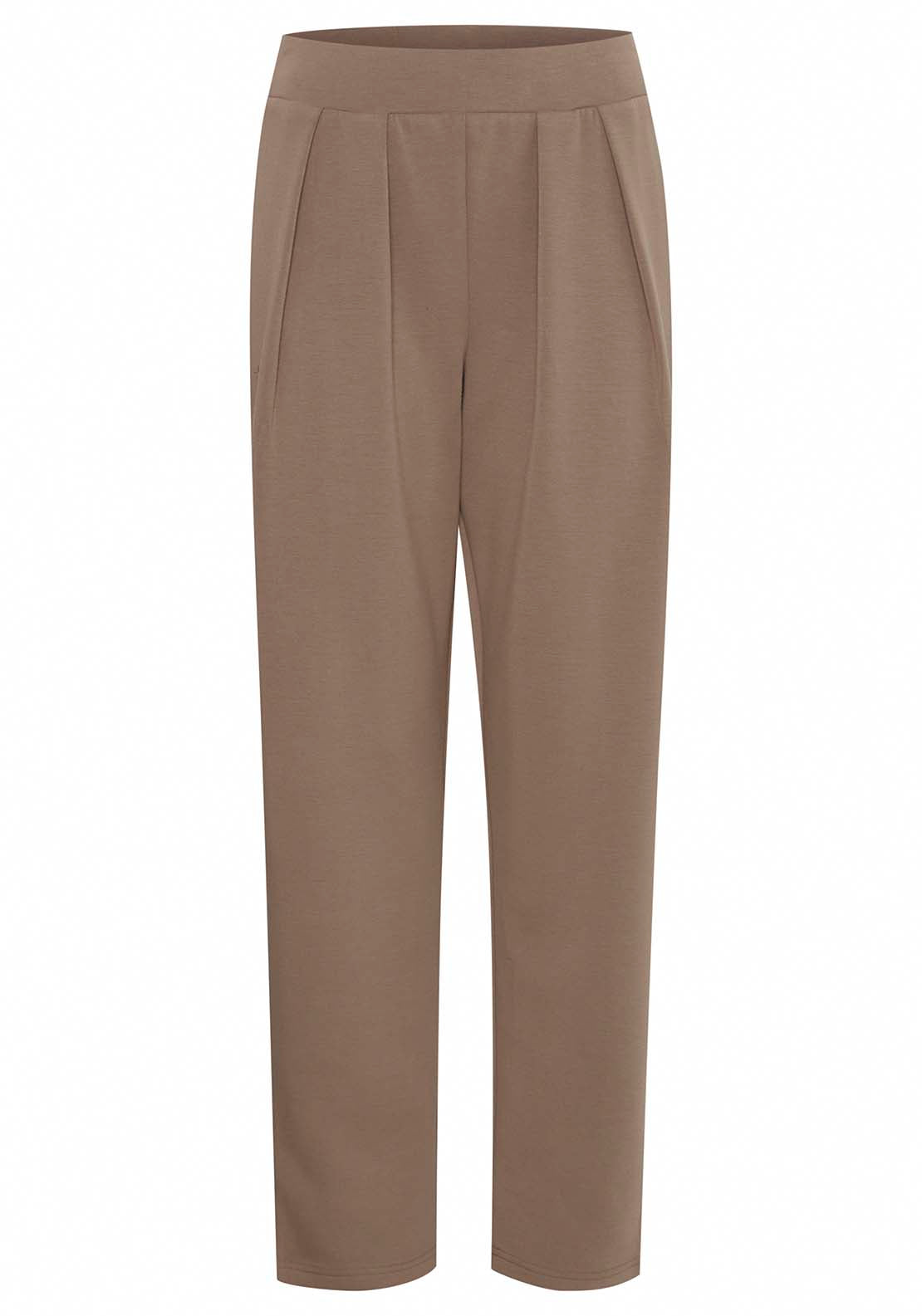 B Young Tulla Trousers - Walnut 1 Shaws Department Stores