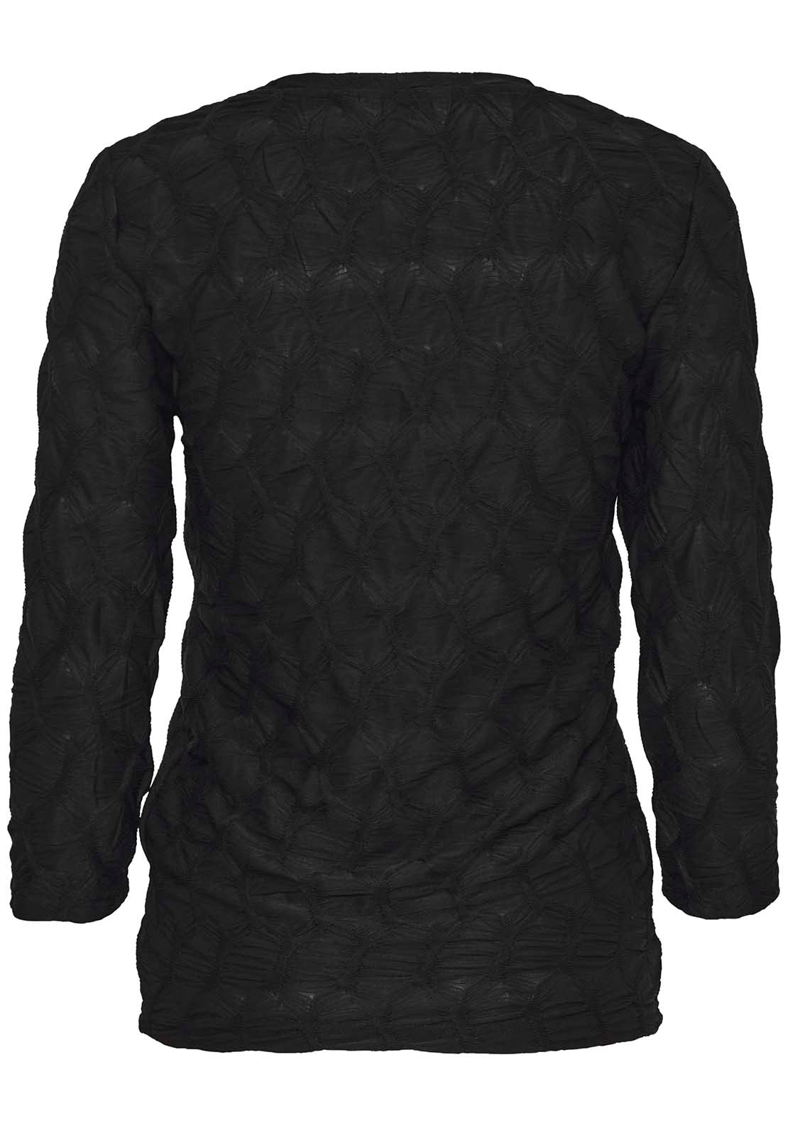 B Young Taryn 3/4 Sleeve T-Shirt - Black 2 Shaws Department Stores