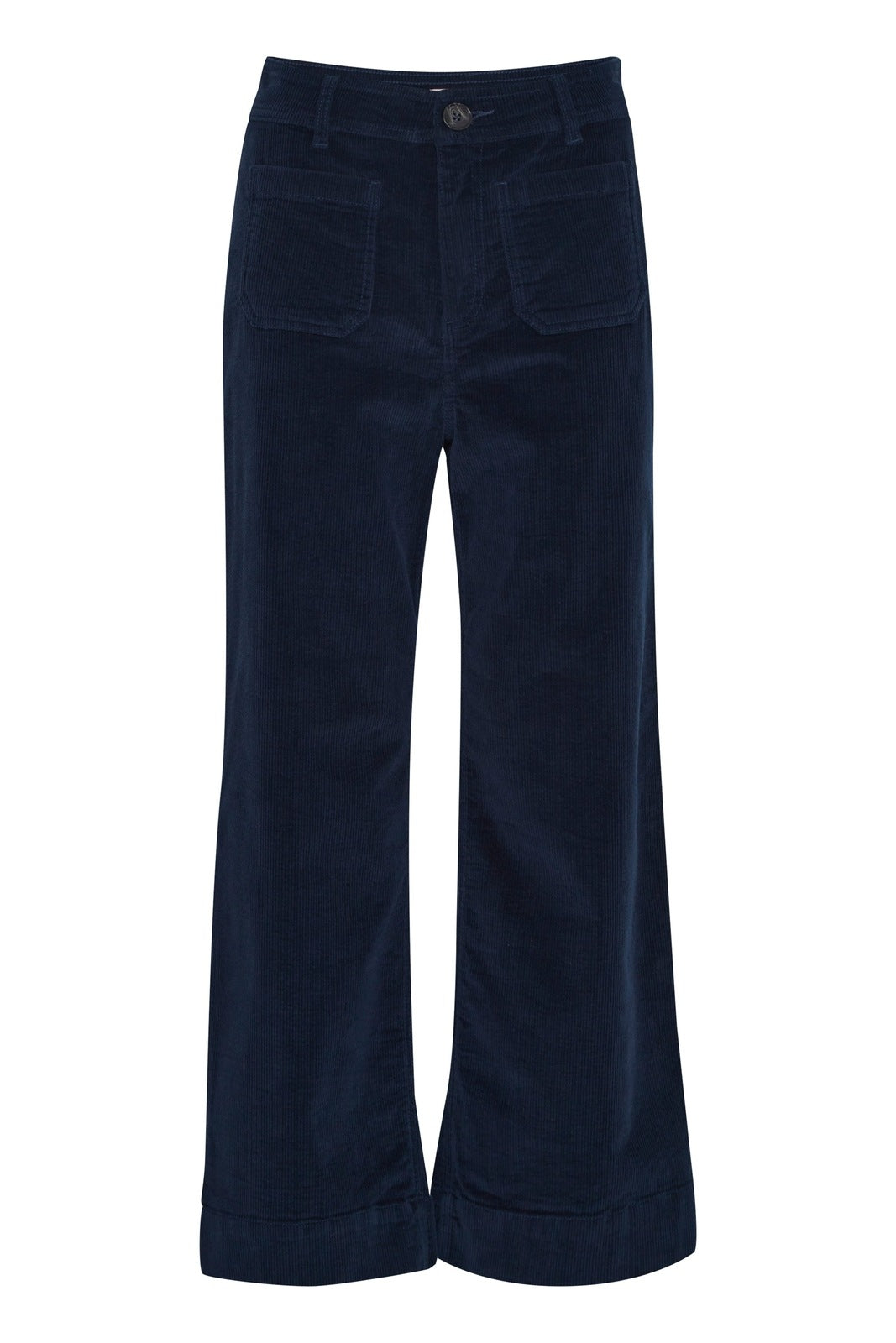 B Young Dasik Pocket Casual Trousers - Navy Blazer 1 Shaws Department Stores