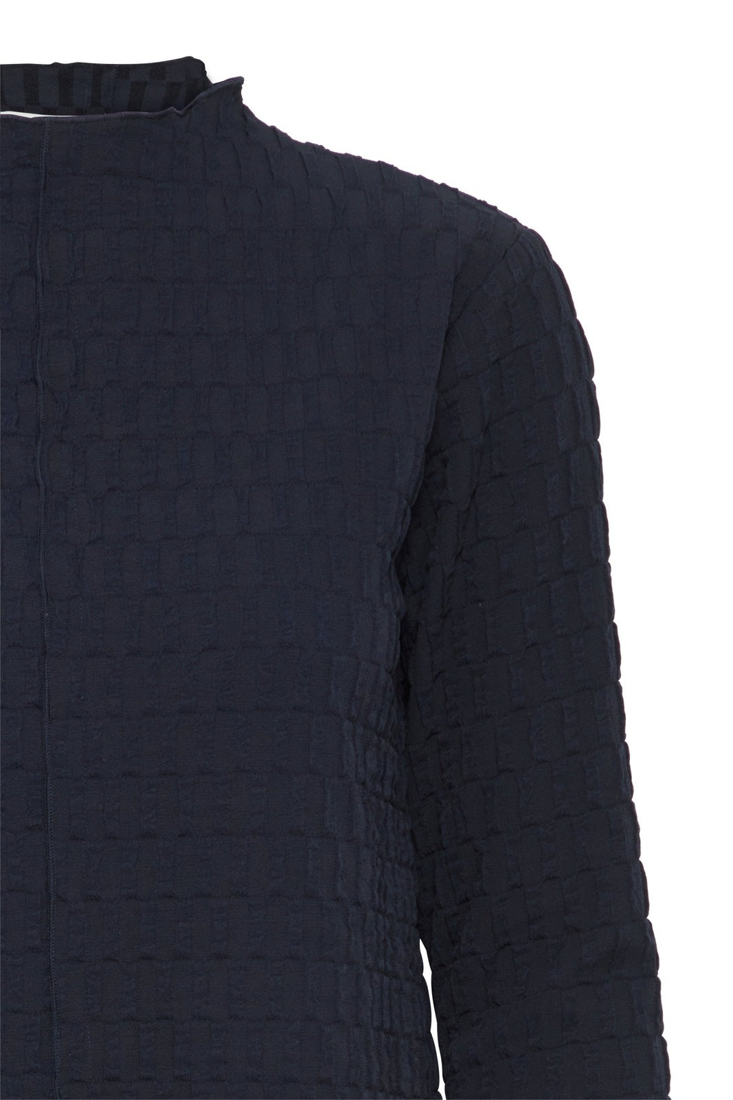 B Young Frai Long Sleeve Blouse - Navy Blazer 2 Shaws Department Stores