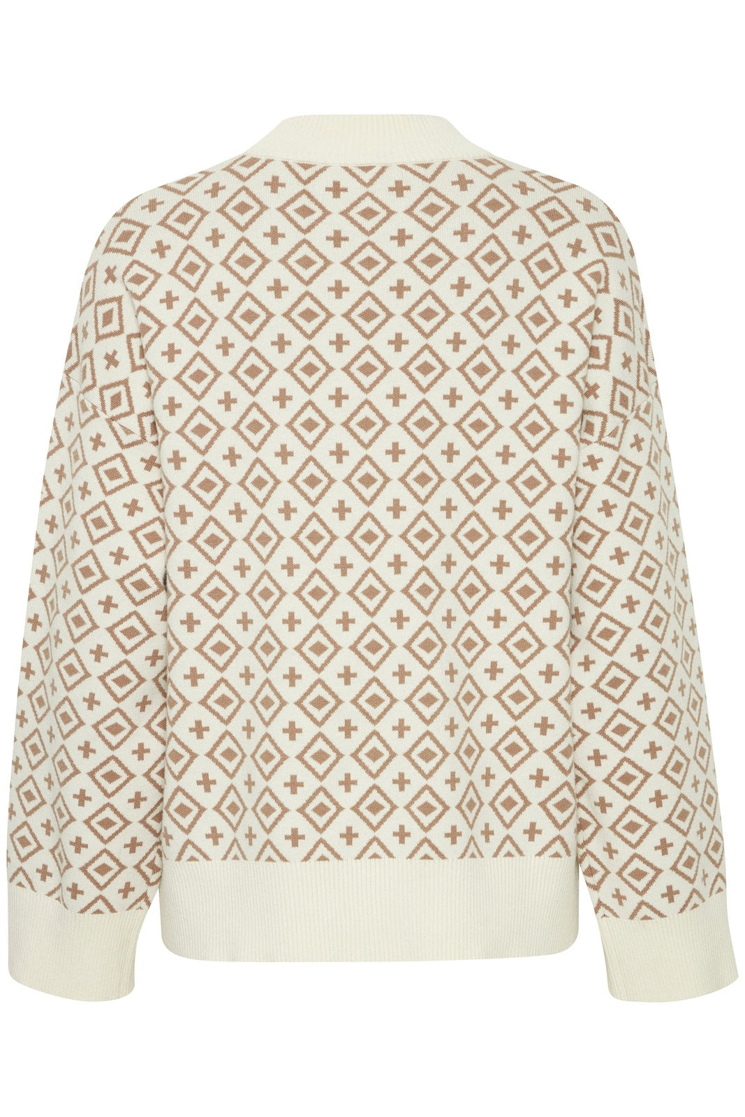 B Young Miran Knit Jumper - Sepia Tint Mix 7 Shaws Department Stores