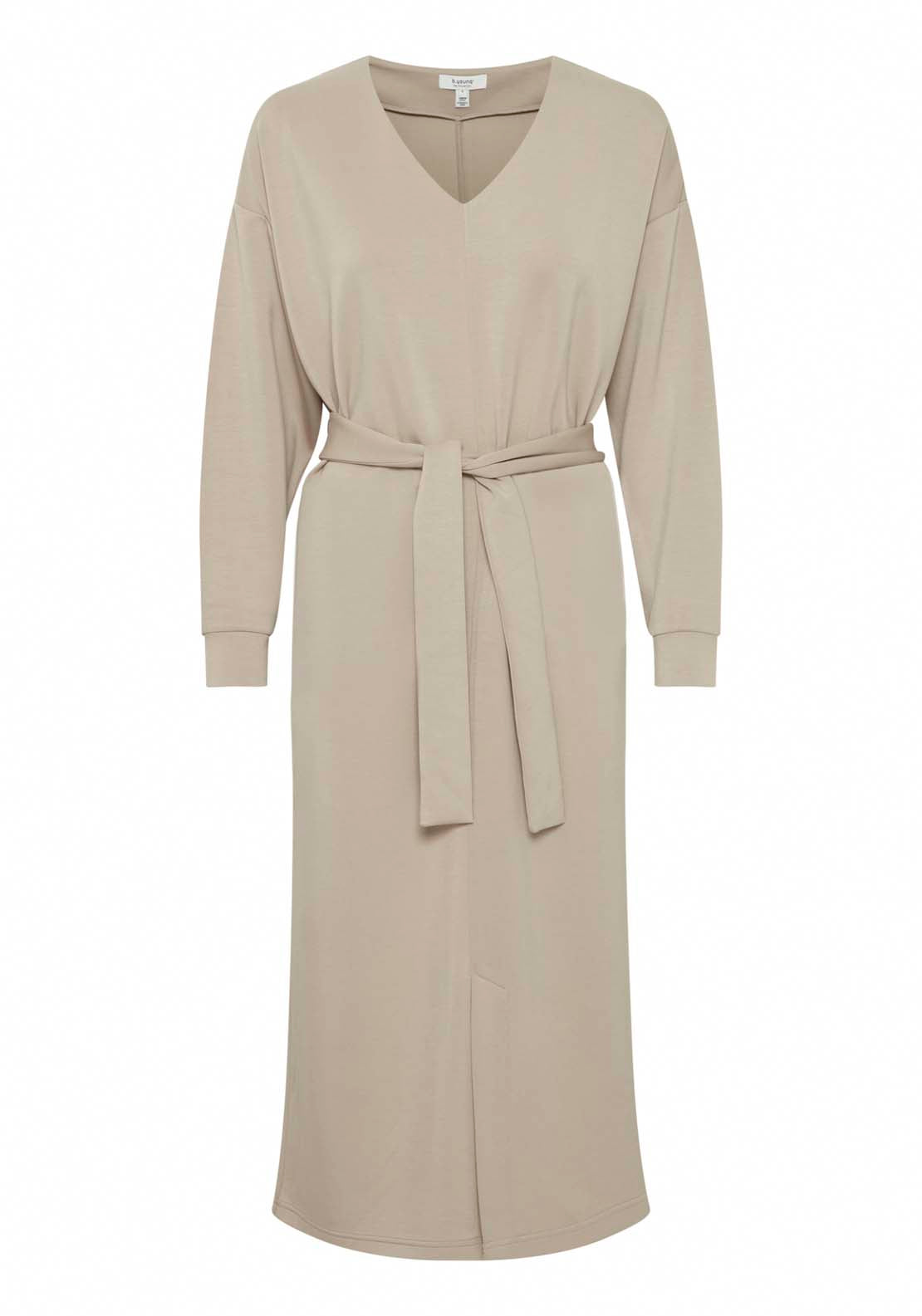 B Young Pusti Long Jersey Dress - String 1 Shaws Department Stores