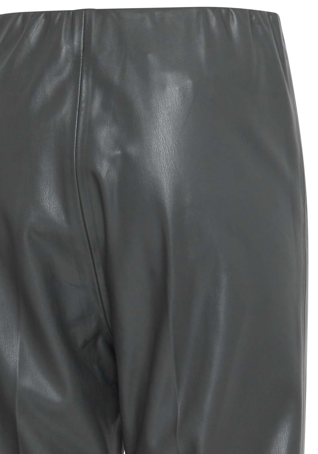 B Young Daja Straight Trousers - Asphalt 4 Shaws Department Stores