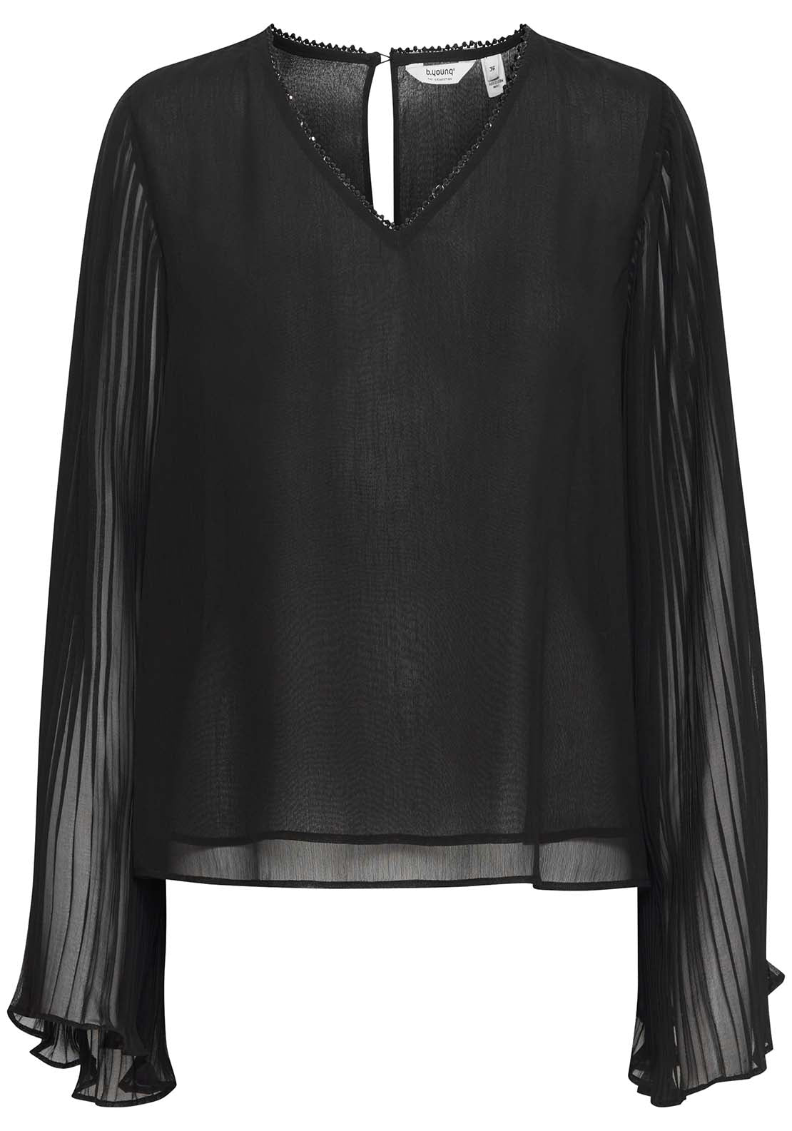 B Young Iara Blouse - Black 1 Shaws Department Stores