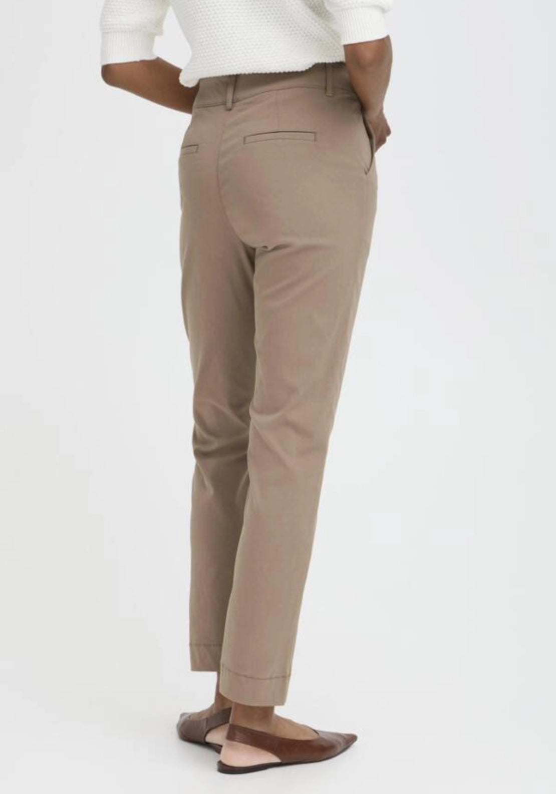 Dixi Straight Pants - Brown