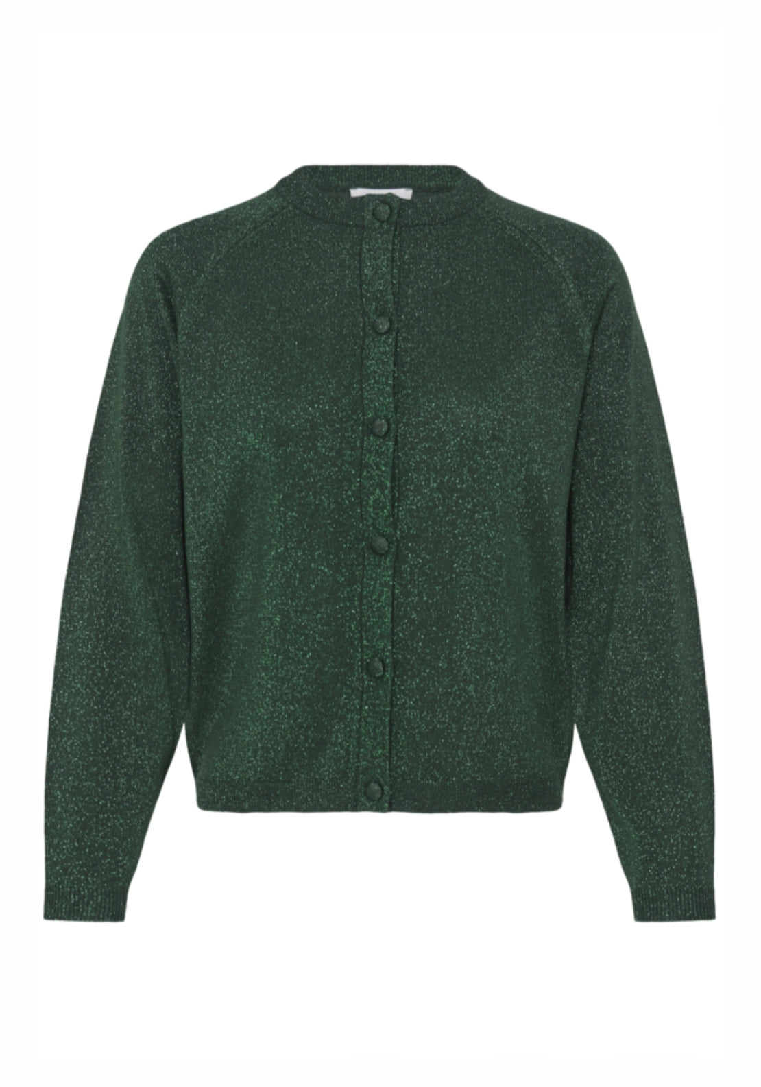 Mobbe Long Sleeve Cardigan - Scarab