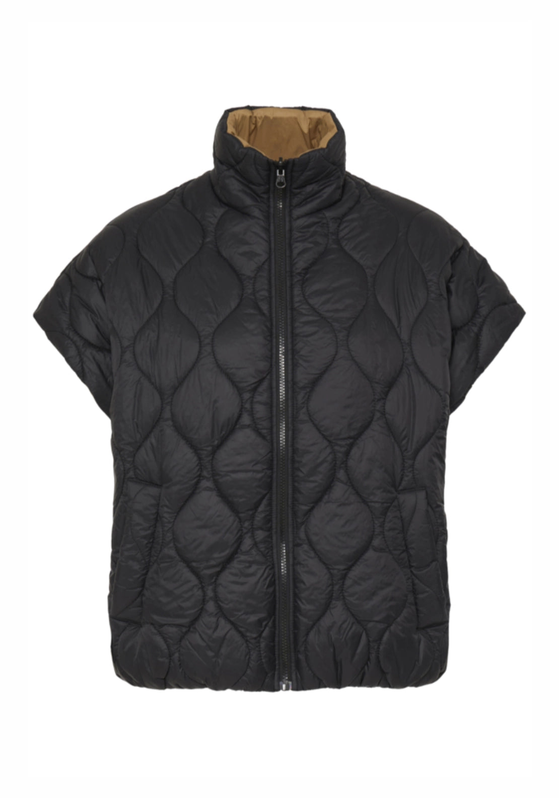 Berta Reversible Waistcoat - Meteorite