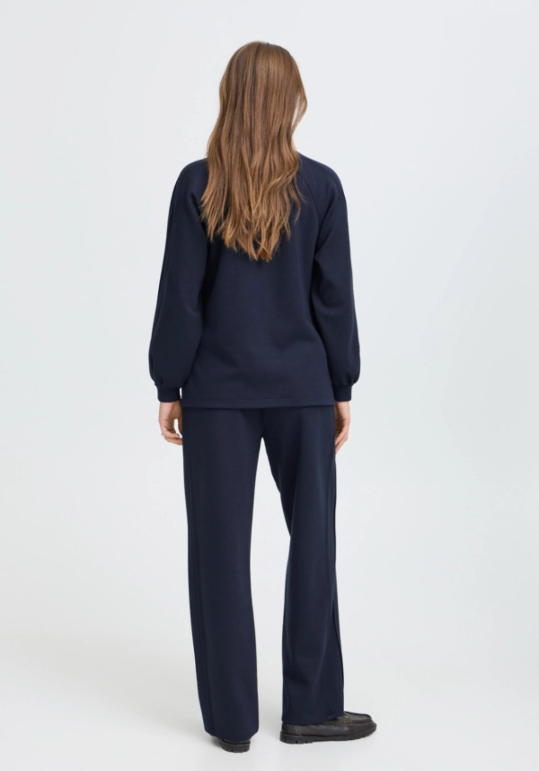 Pusti Slit Sweatshirt - Dark Sapphire