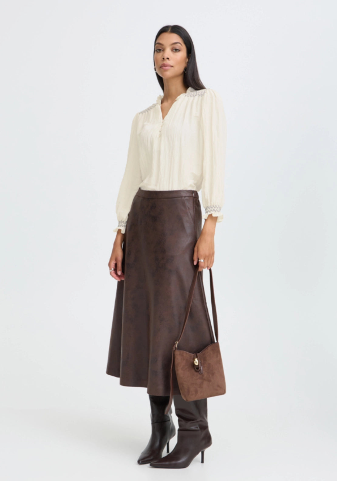 Fadile Blouse - Grey