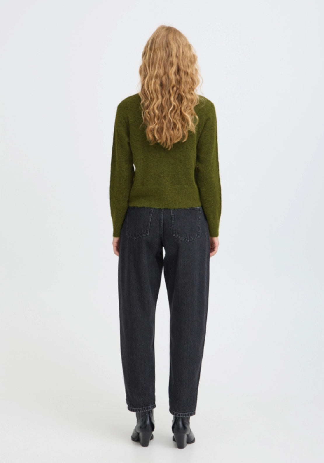 Minua Cardigan - Avocado Melange