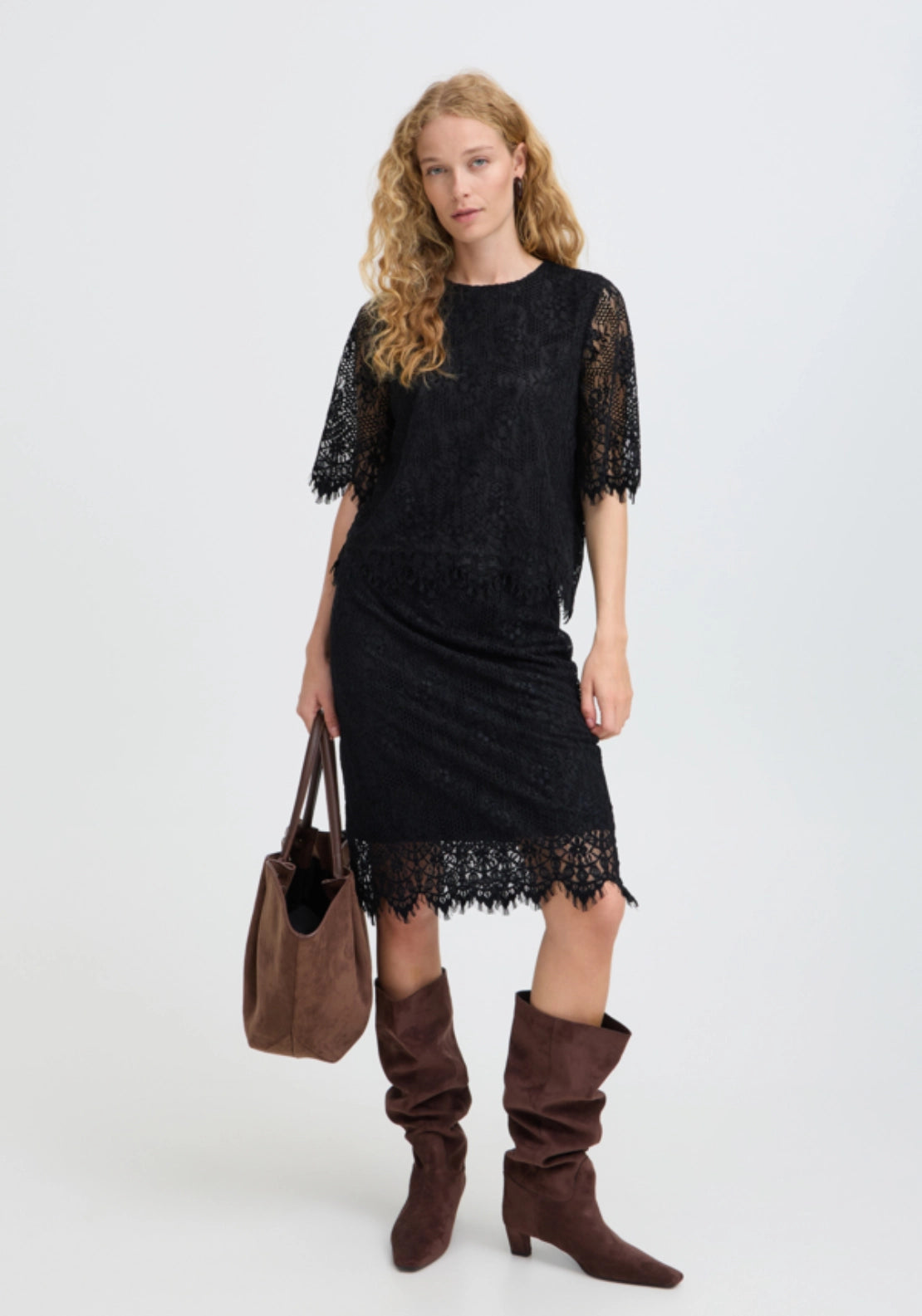 Pascalace Skirt - Meteorite