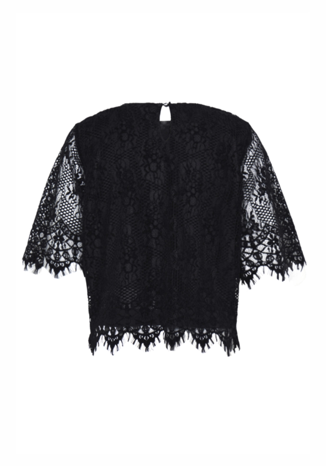 Pascalace Long Sleeve Top - Meteorite
