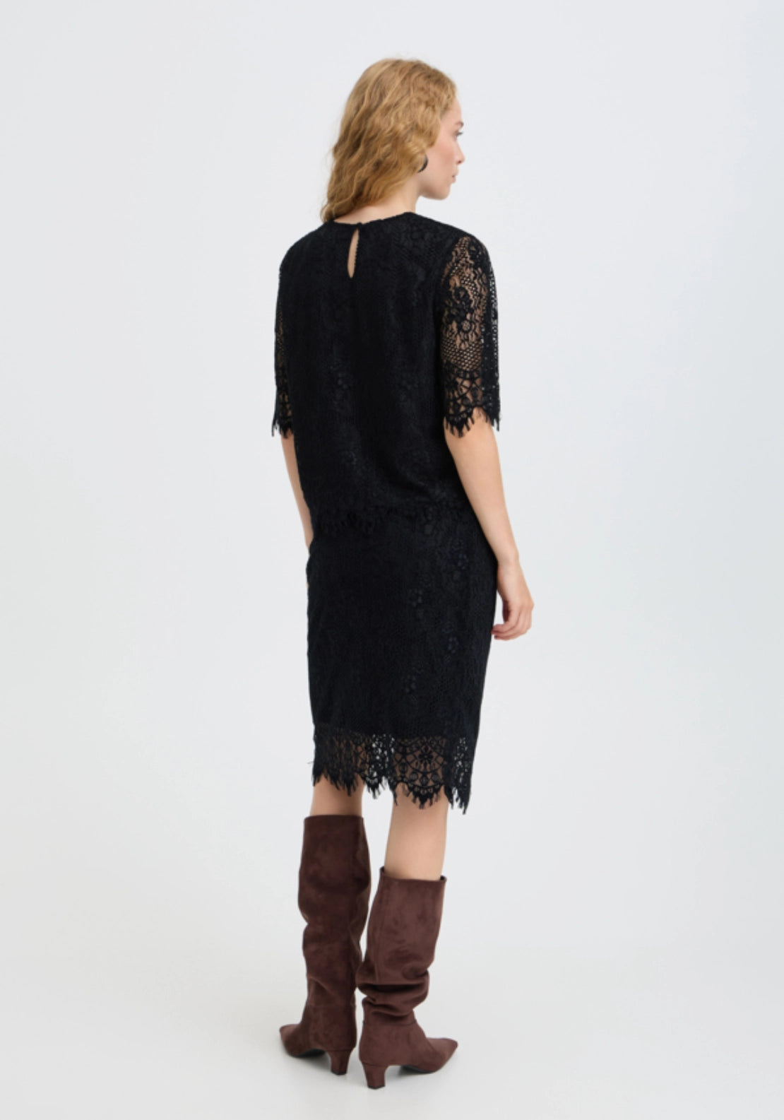 Pascalace Long Sleeve Top - Meteorite