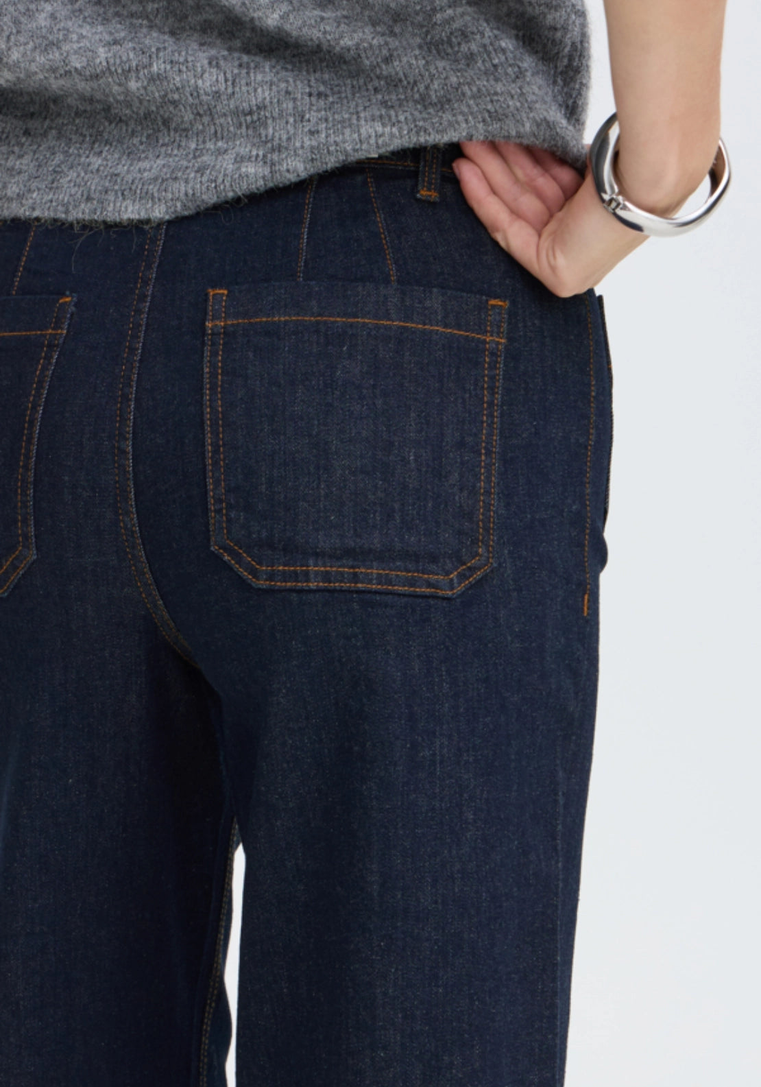Komma Pocket Jeans - Rinse Blue Denim