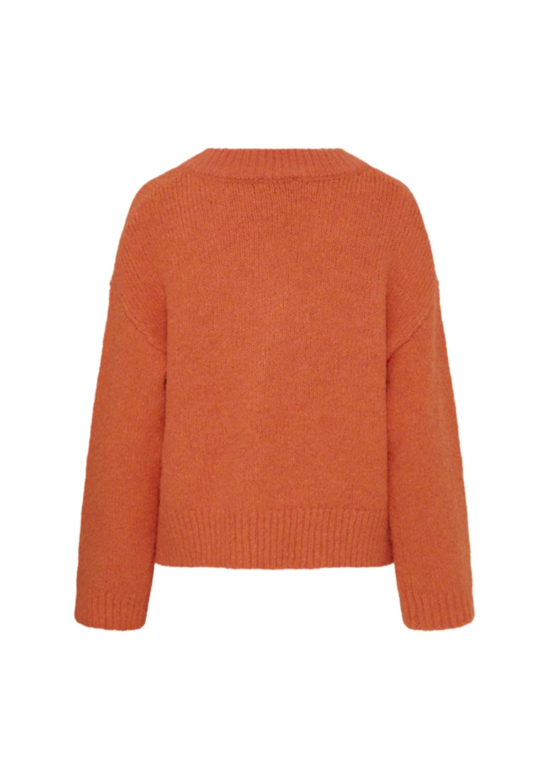 Millers V Jumper - Pureed Pumpkin Melange