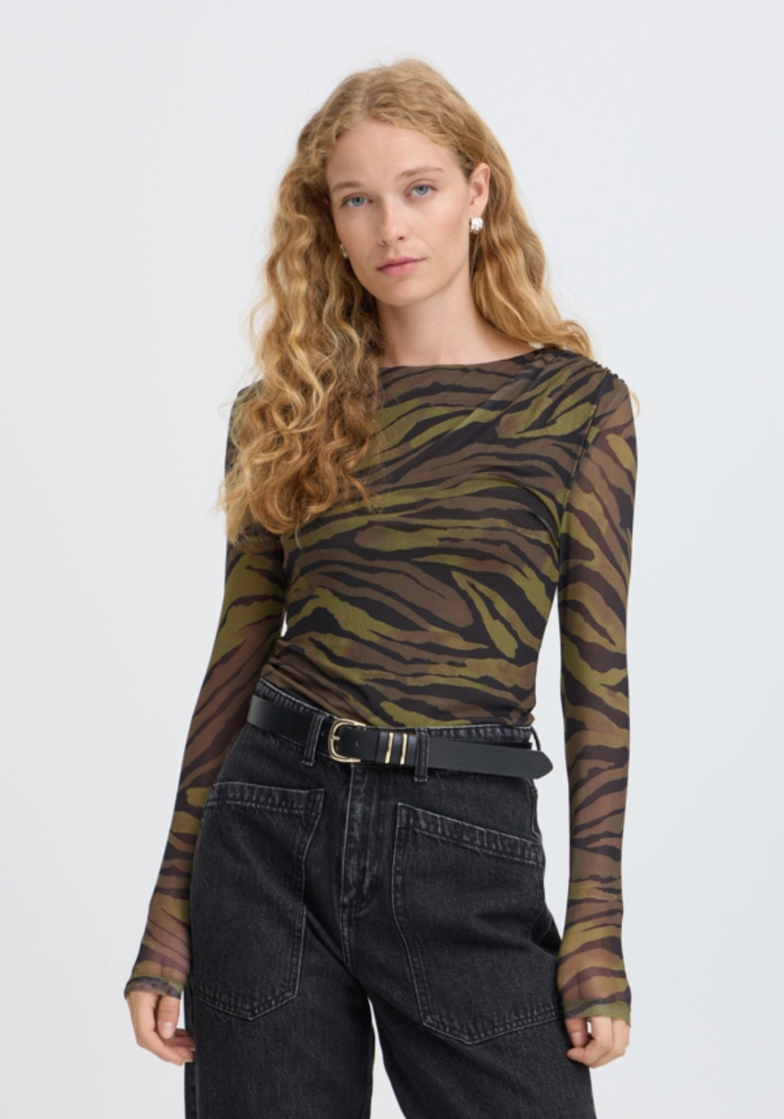 Toa Blouse - Beech Rorschach Animal