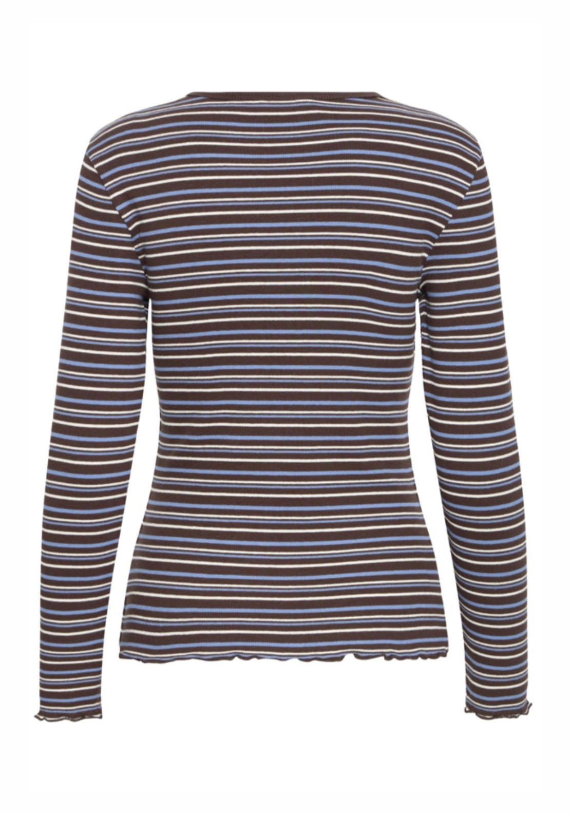 Tone Long Sleeve T-Shirt - Java Stripe