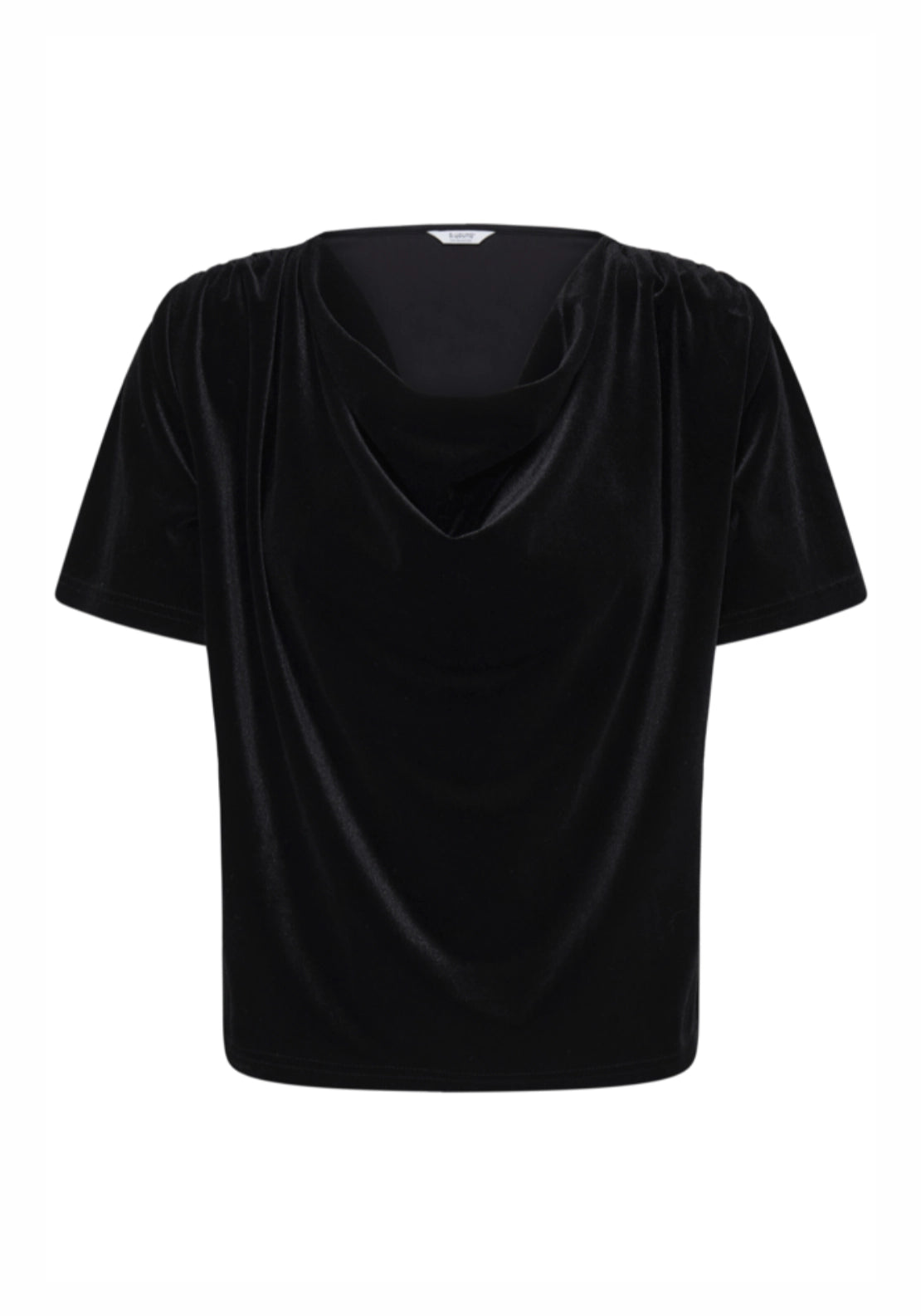 Perlina Draping Top - Meteorite