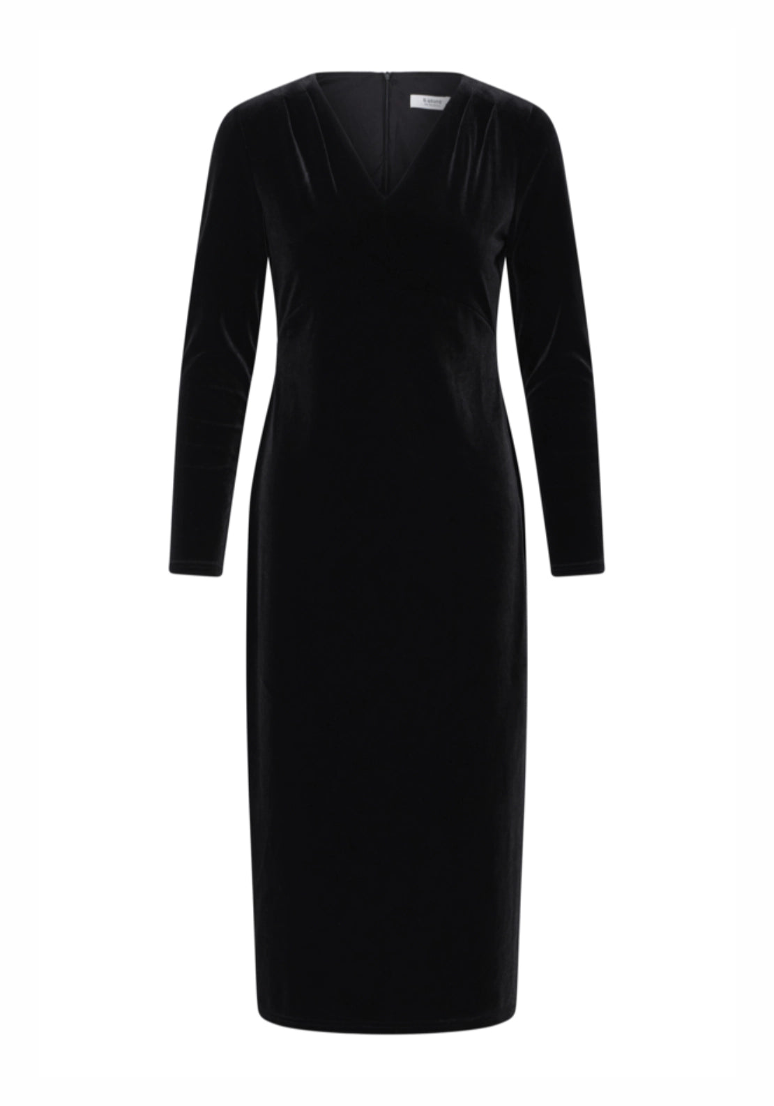 Perlina V Dress - Meteorite