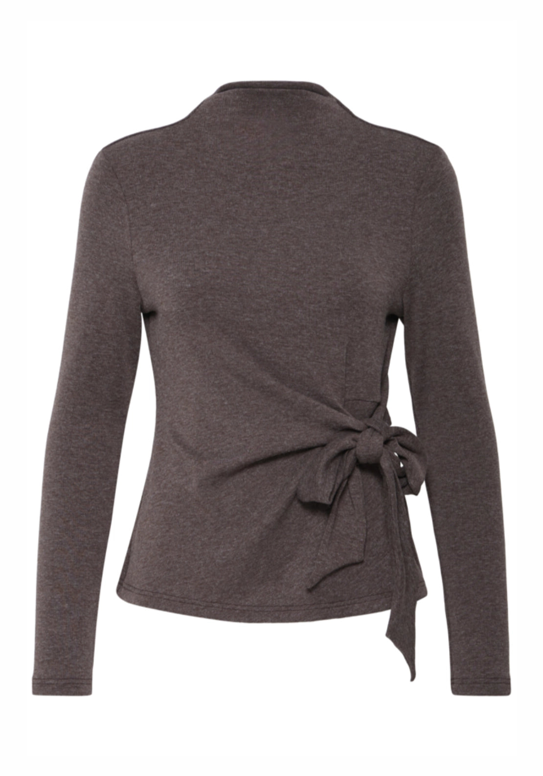 Rihella Wrap Tshirt - Java Melange