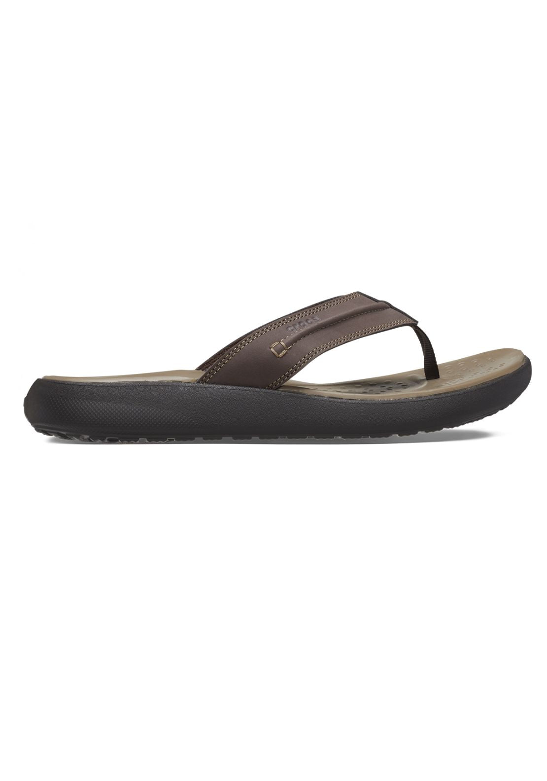 Crocs Yukon Vista II Flip - Espresso 2 Shaws Department Stores