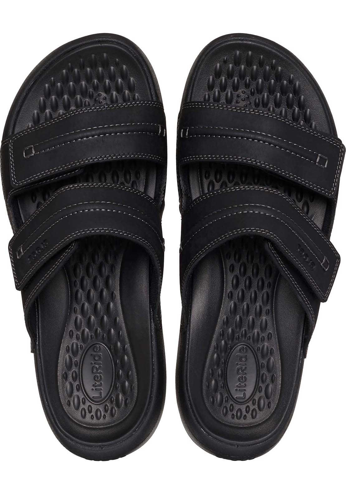 Crocs Yukon Vista II Sandal - Black 2 Shaws Department Stores