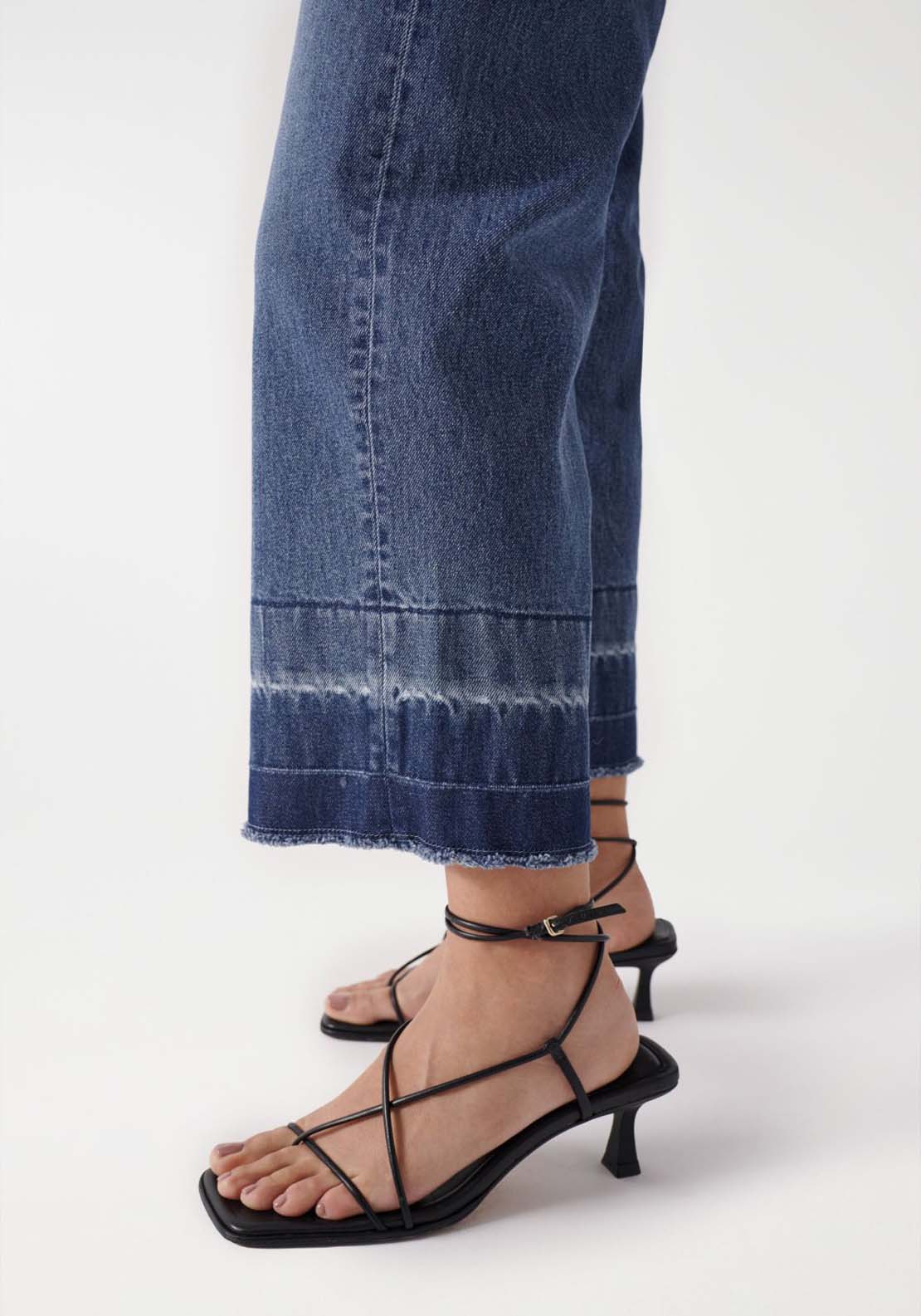 Salsa Cropped Straight Wide Jean 5 Shaws Department Stores
