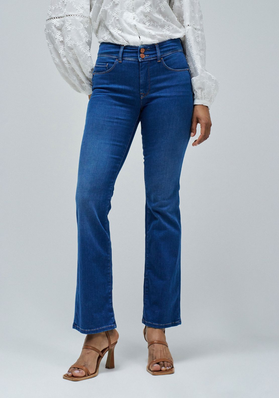 Salsa Secret Bootcut Jeans - Blue 1 Shaws Department Stores