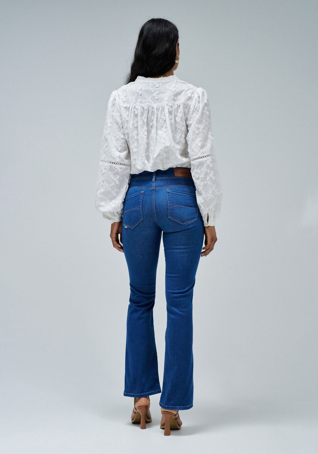 Salsa Secret Bootcut Jeans - Blue 2 Shaws Department Stores