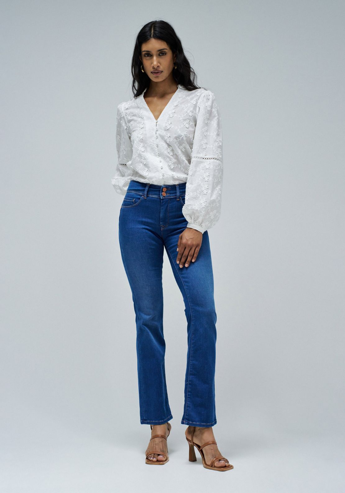 Salsa Secret Bootcut Jeans - Blue 5 Shaws Department Stores