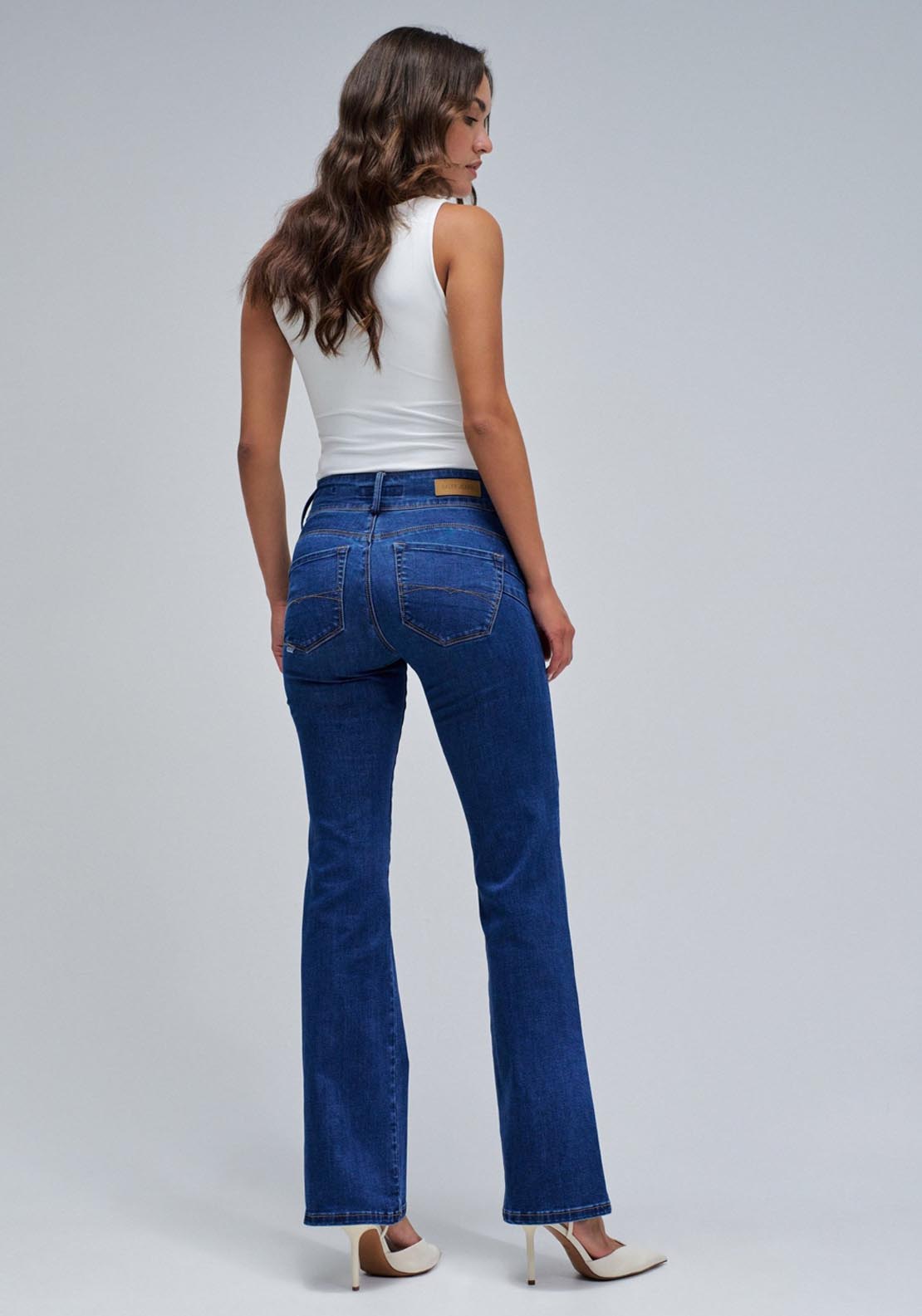 Salsa Secret Jegging - Blue 2 Shaws Department Stores