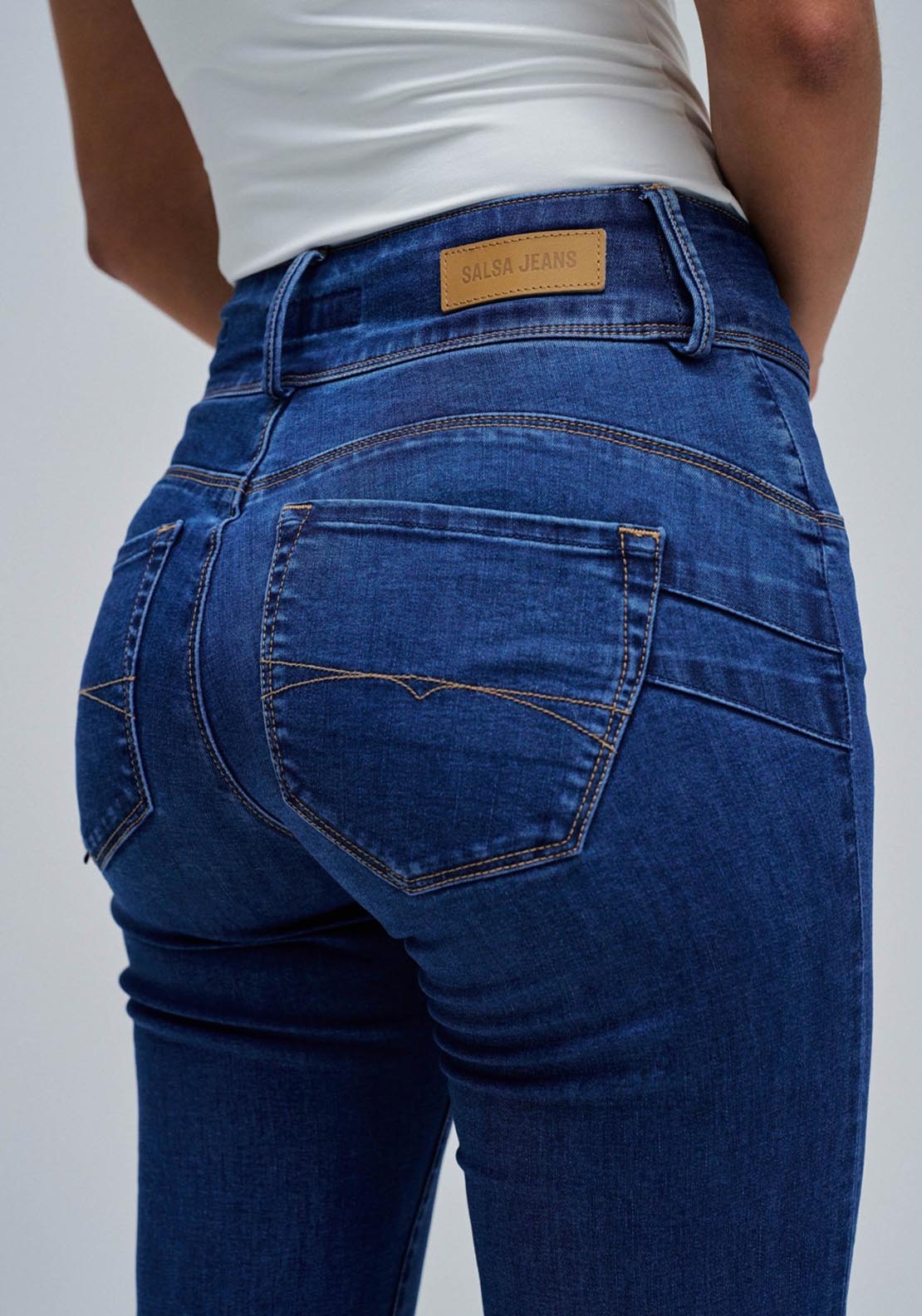 Salsa Secret Jegging - Blue 6 Shaws Department Stores