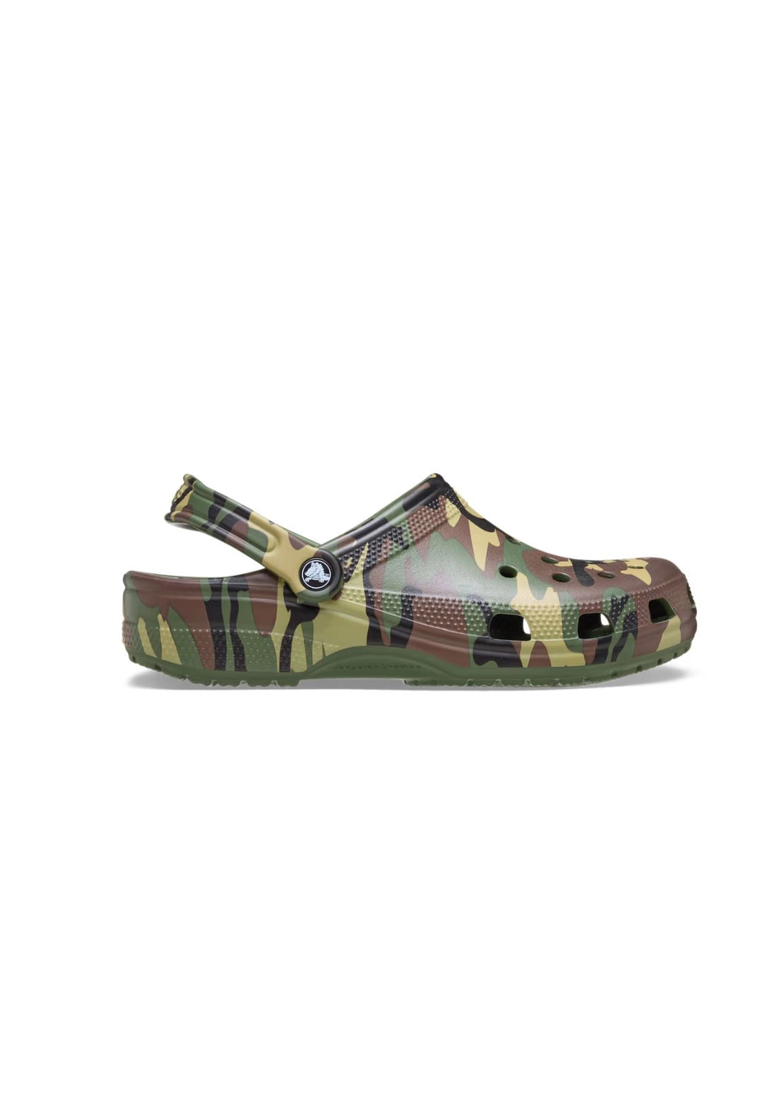 Classic Graphic Clog - Army Green Multi