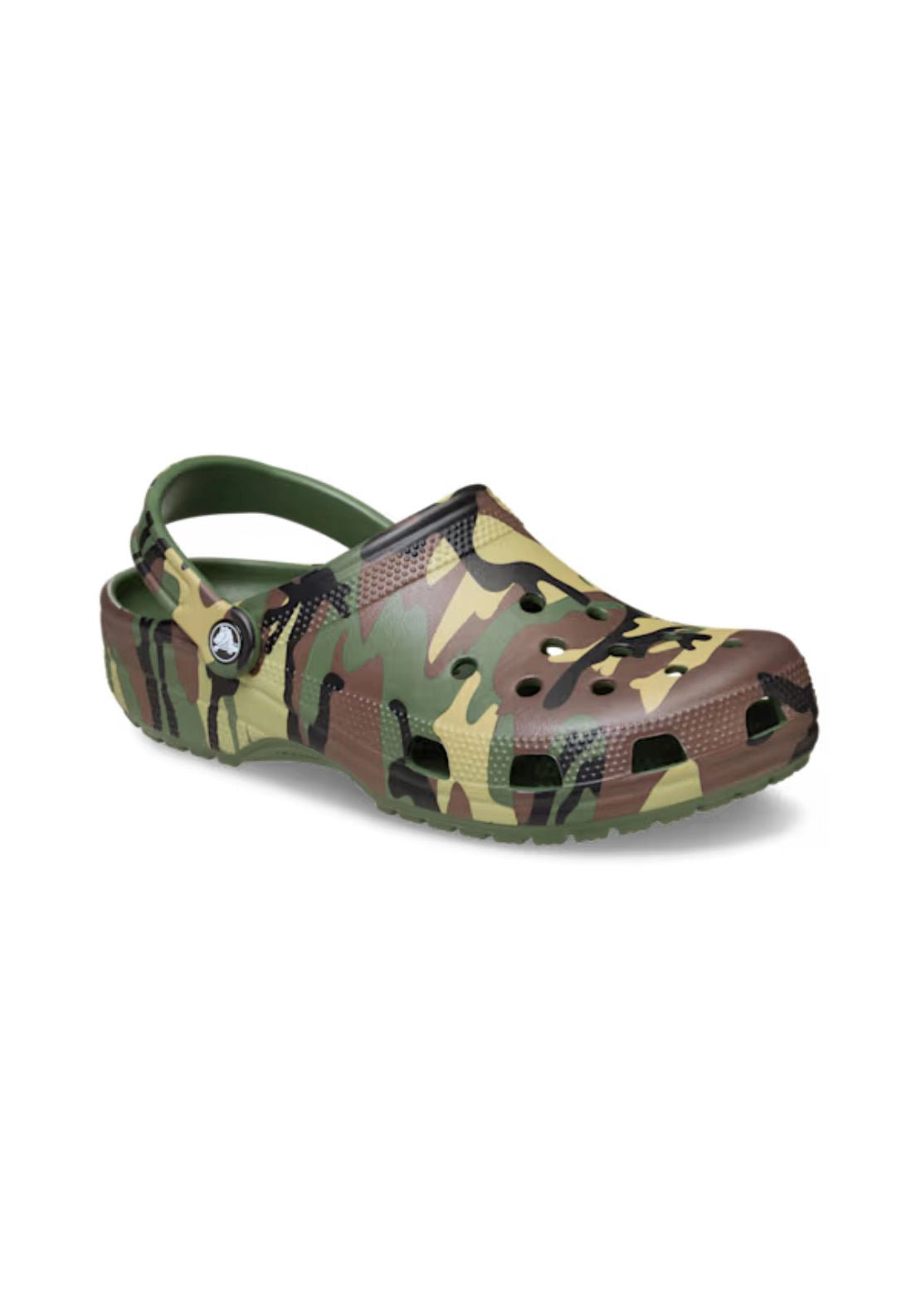 Classic Graphic Clog - Army Green Multi