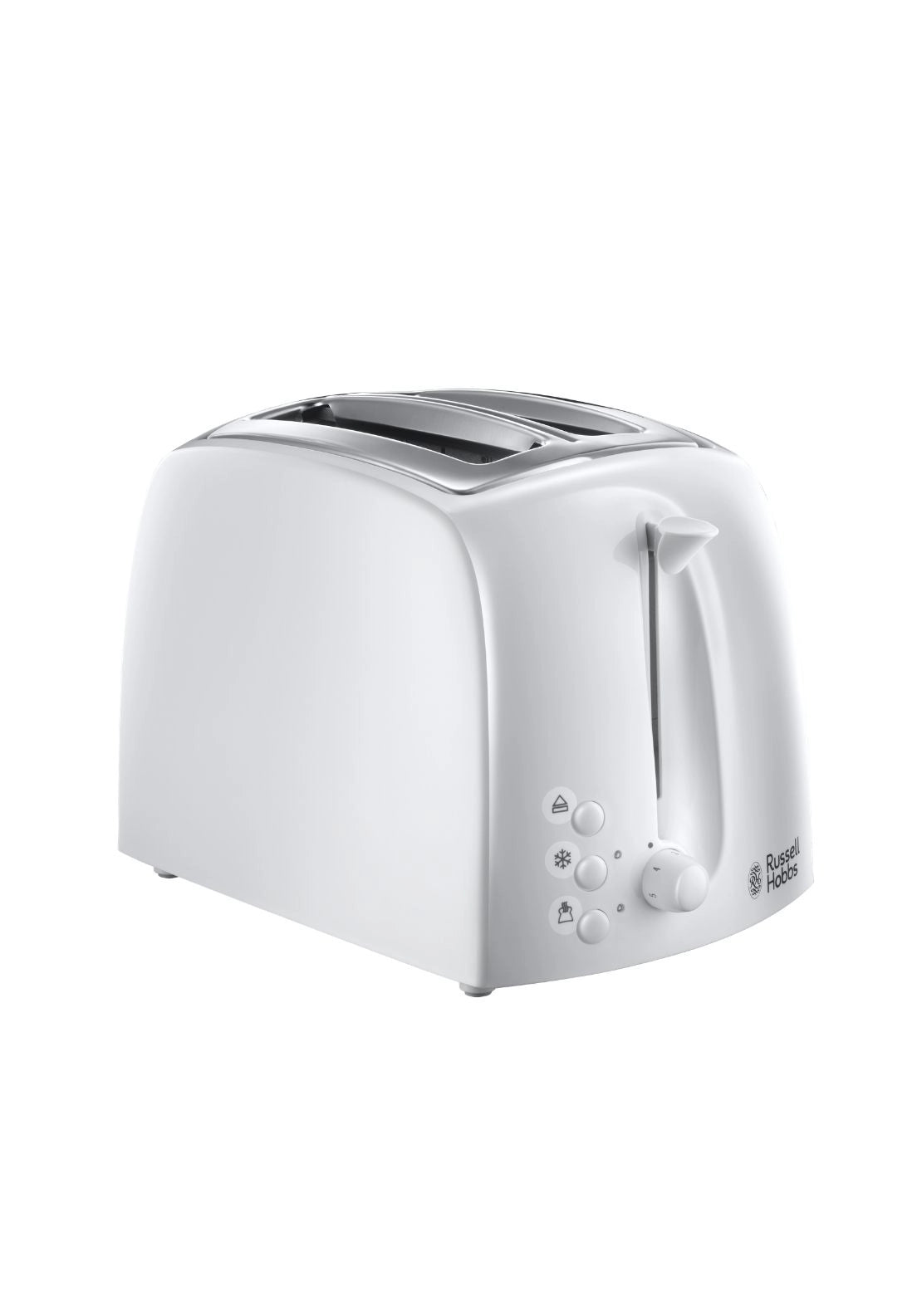 Textures 2 Slice Toaster White - Model 21640