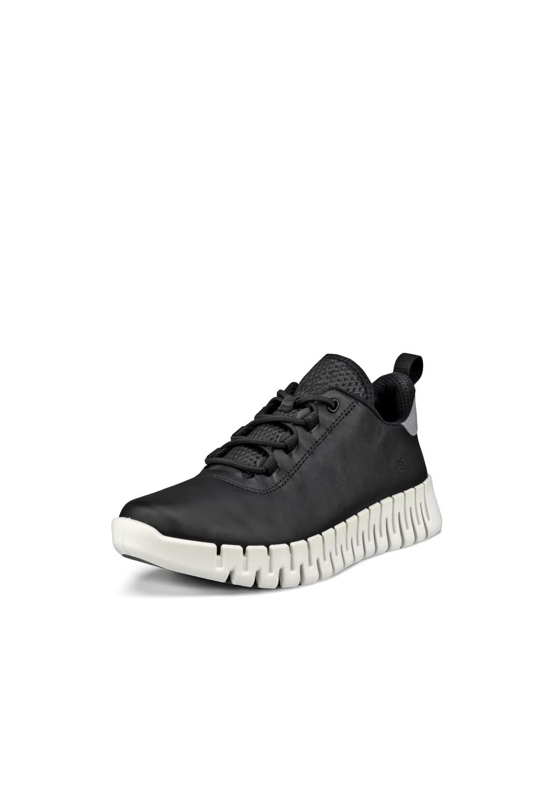 Ecco Gruuv Casual runner - Black / Green 3 Shaws Department Stores