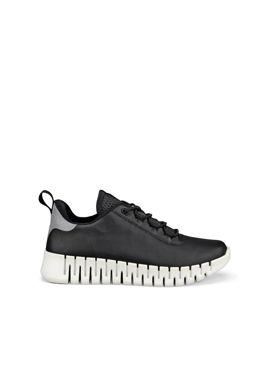 Ecco Gruuv Casual runner - Black / Green 1 Shaws Department Stores
