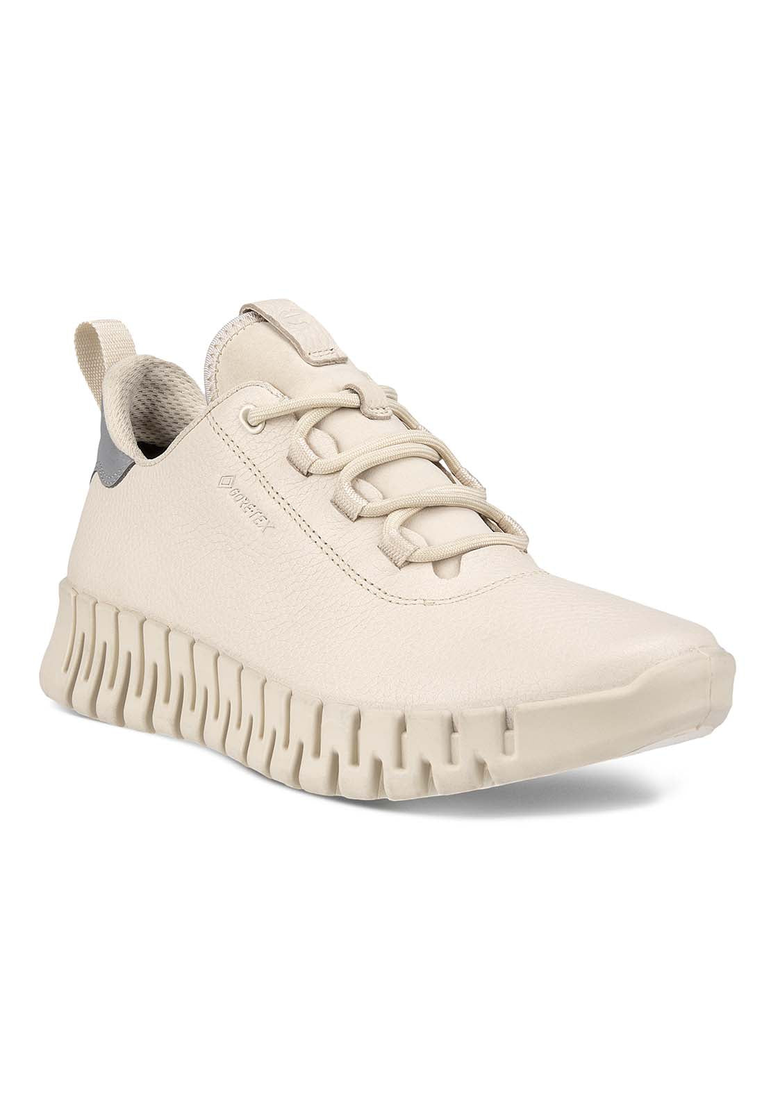 Ecco Gruuv Shoe - Cream 1 Shaws Department Stores